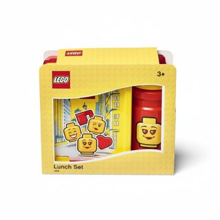 LEGO Classic Red Iconic Girl Lunch Set