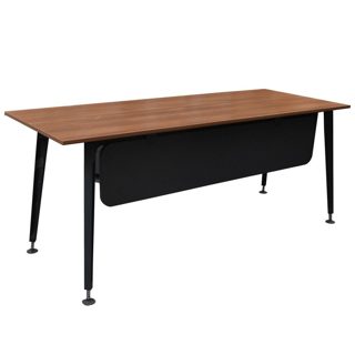 Legold Ps 01 Tavolinë Zyre Syprinë Melamine Strukturë Metali Teak Antrasit 180x69x75