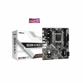 Asrock B650M-H/M.2+ Motherboard -H Micro ATX DDR5 Socket AM5 6+1+1 VRM