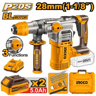 Funksione Bateri Ah J/28MM Matrapik SDS-Plus Me 5.0 4.5 J Motor Pa Karboncina 3 Punto 1 20V