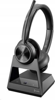 Poly Savi 7320 M Zyre M DECT Dhe Bluetooth Stereo Të Zeza