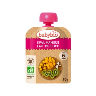 Babybio Kiwi, Mango & Coco Pouch