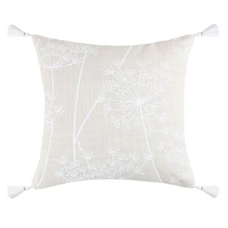Achillea Jastëk dekorativ 40x40 cm Pambuku E Bardhë 40x40cm