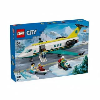 LEGO City Emergency Air Ambulance Airplane