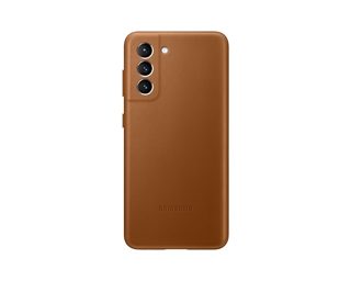 Kase Samsung Galaxy S21 VG991LAEGWW Celulari Leather EF- Brown