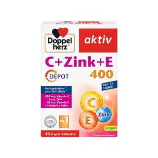 Doppelherz Vitamin Zink E-400 C E Depot