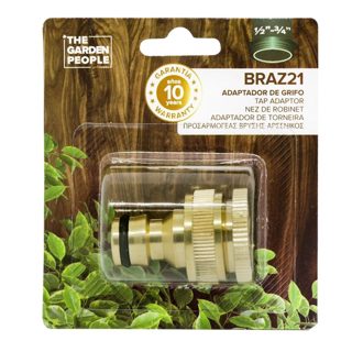 Adaptor Natrain F 3/4-1/2" Bronzi Me Klik F 2