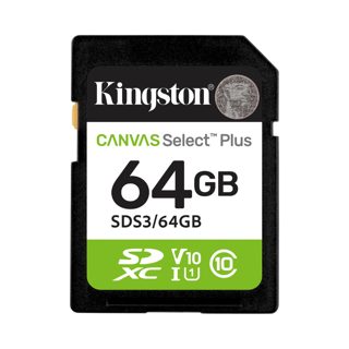 Kingston Canvas Select Plus SD Memory Card 64GB