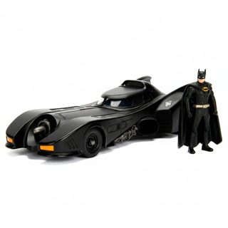 Jada DC Comics Batmobile 1989 Vehicle With Batman 1