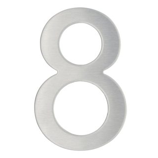 Thirard 8 Numër Me Ngjitëse Inoks H.76mm