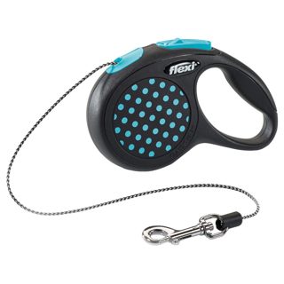 Flexi Black Design litar drejtues për qen XS 3 m 12 kg blu