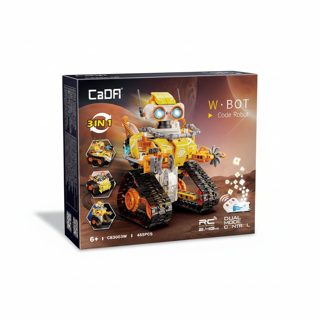 Cada W·BOT Code Robot 3 in 1 C83003W Bricks