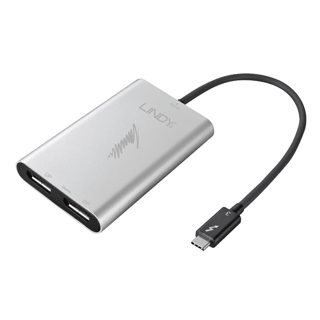 Lindy Thunderbolt 3 to 2xDisplayport