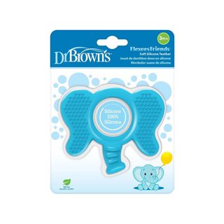 Dr. Brown's FlexeesFriends ’s Soft Silicone Teether Elephant 3m+