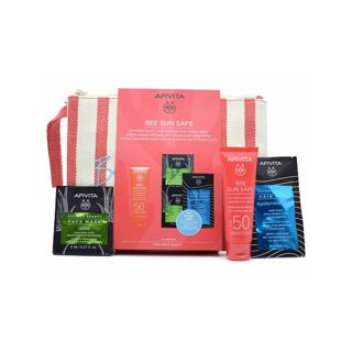 Anti-spot Anti-age Cream SPF-50 Apivita Bee Sun Safe Set