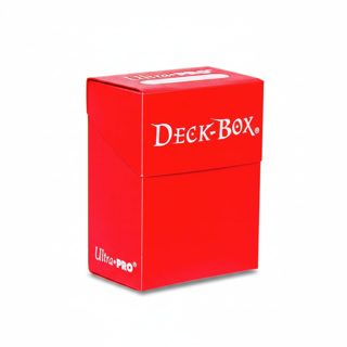 Ultra Pro Deck Box Solid Red 80-pack 80Pcs