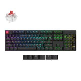 Keychron K10 V2 Mechanical Wireless Bluetooth BT5.2 Red Switch 100% US