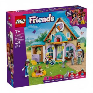 LEGO SET-42651 Friends Horse And Pet Vet Clinic
