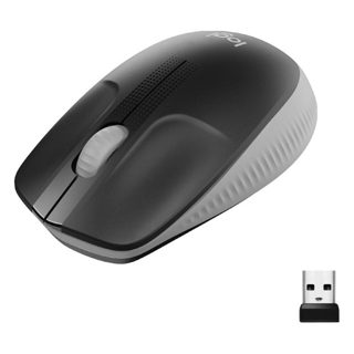 Logitech M190 Wireless Optical 1000 DPI 18-Month Battery Grey
