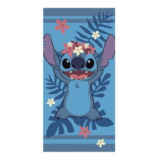 Disney Stitch Flowers Beach Towel