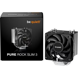 Be BK047 Cooler Quiet! Pure Rock Slim 3 Air Cooler Max TDP Silver Black 130W