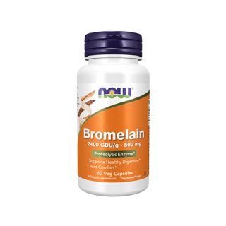 Now Bromelain 500 mg Veg Capsules