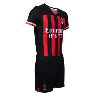 4u Sports Kostumi 1 Milan 8 vjec Uniforme Futbolli Per Femije Masa